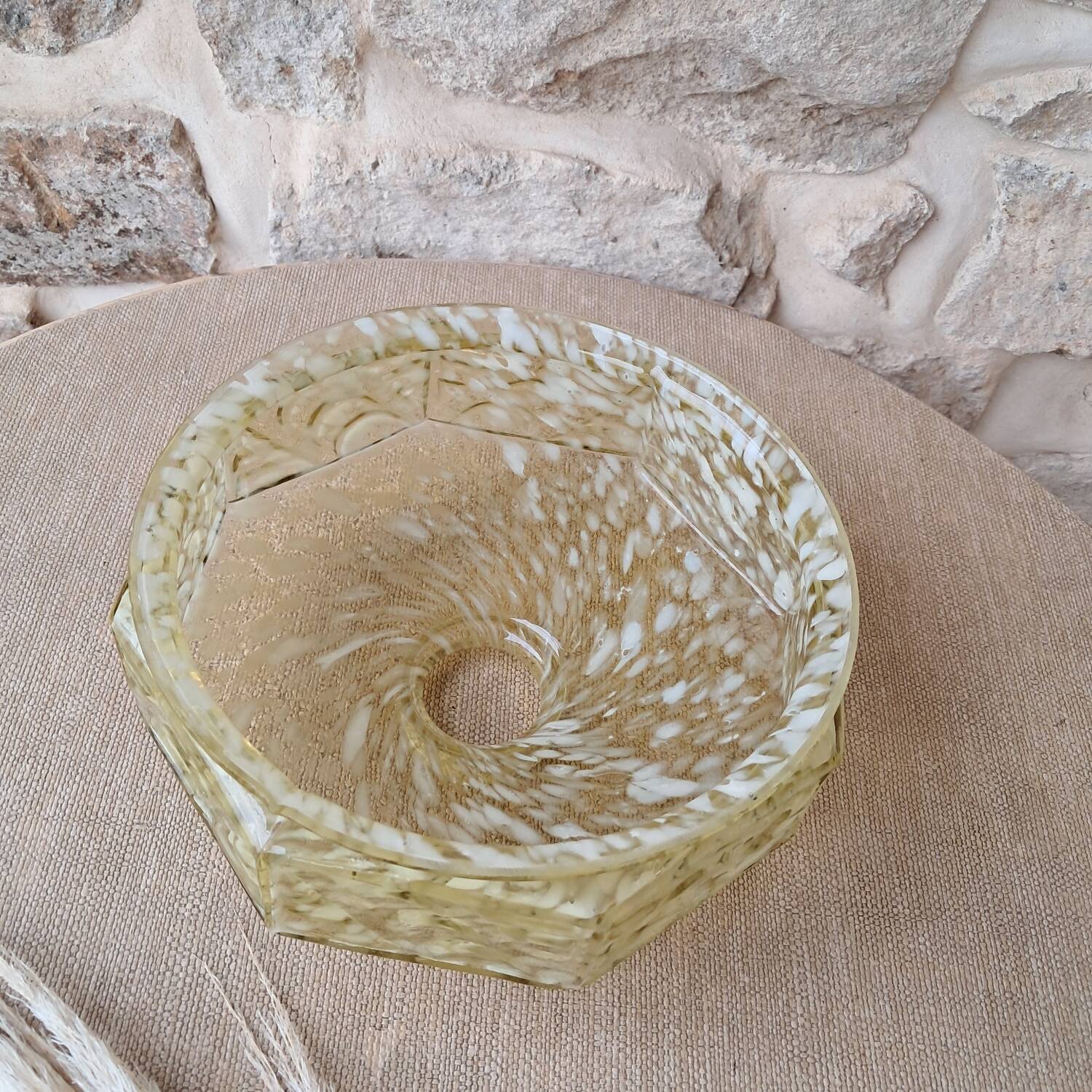 Clichy glass lampshade