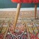 Paire de chaises moumoute vintage