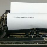 Ideal typewriter black Seidel & Naumann made in Germany