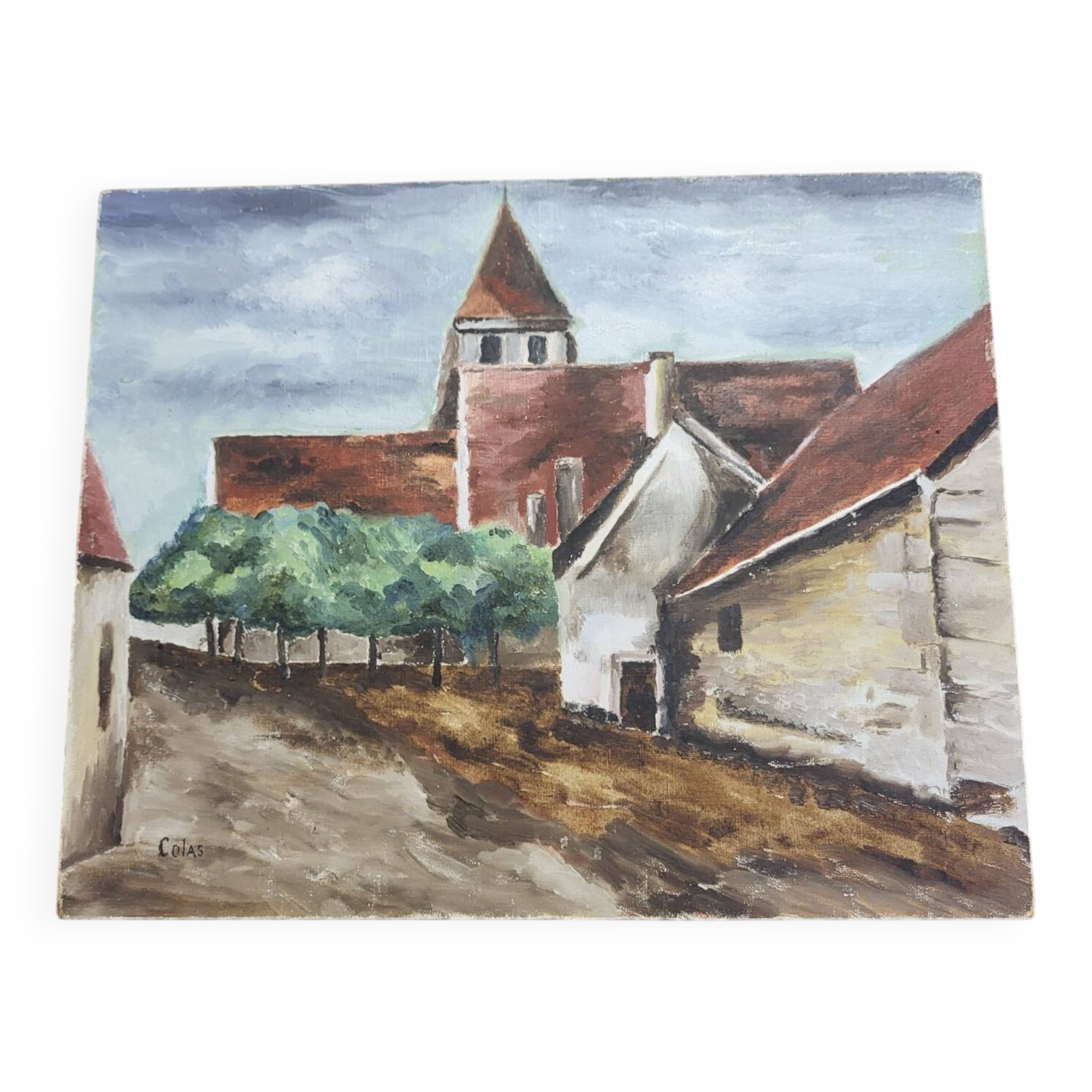 Village painting
