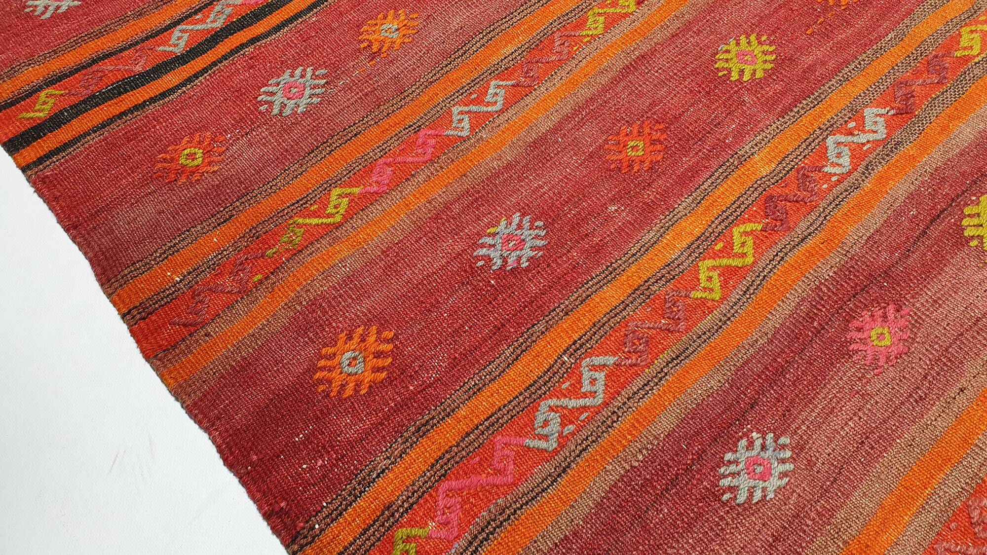 Turkish kilim rug, 293x181 cm, MYK-857