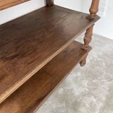 Oak console drapery 1950