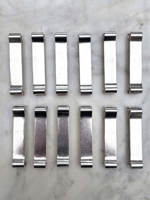 12 portes couteaux collection Gallia - Christofle en métal argenté