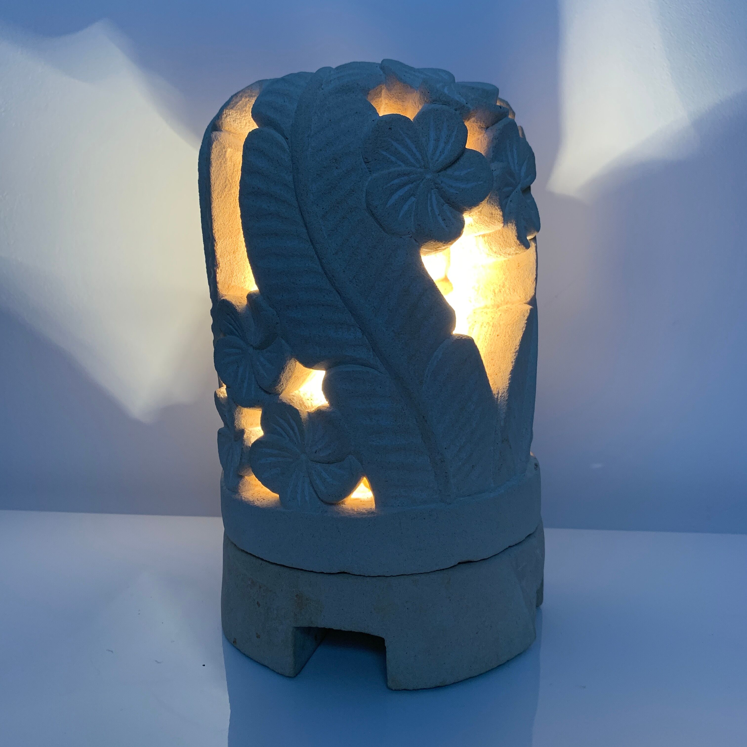 Stone night light lamp
