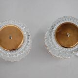Pair of Table Lamps in Copper by Kamenicky Senov, Czechoslovakia