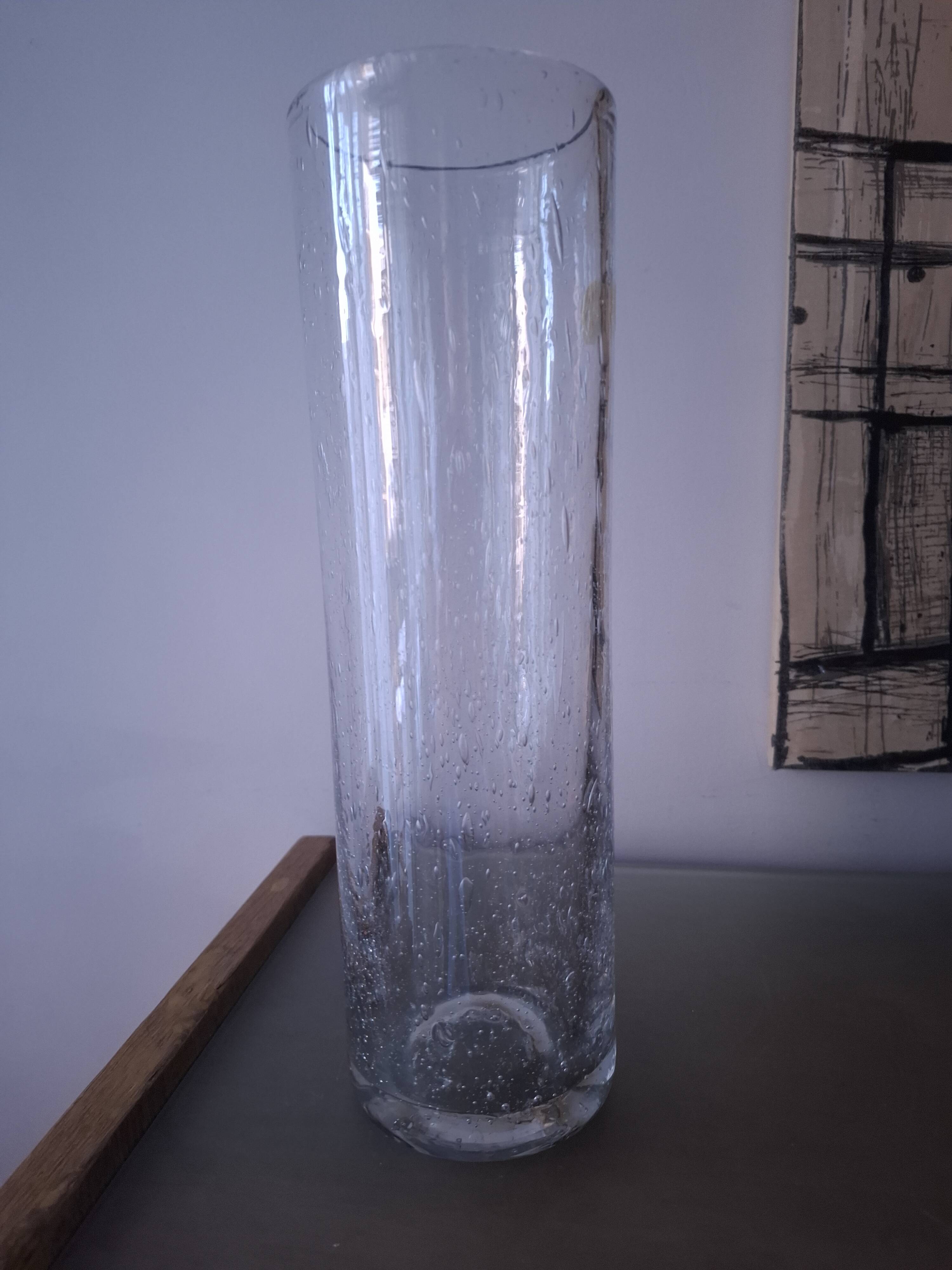 La rochere blown glass vase