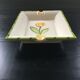 Vide poche décor tulipe jaune
