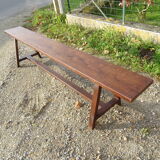 Oak farmhouse bench 200 cm