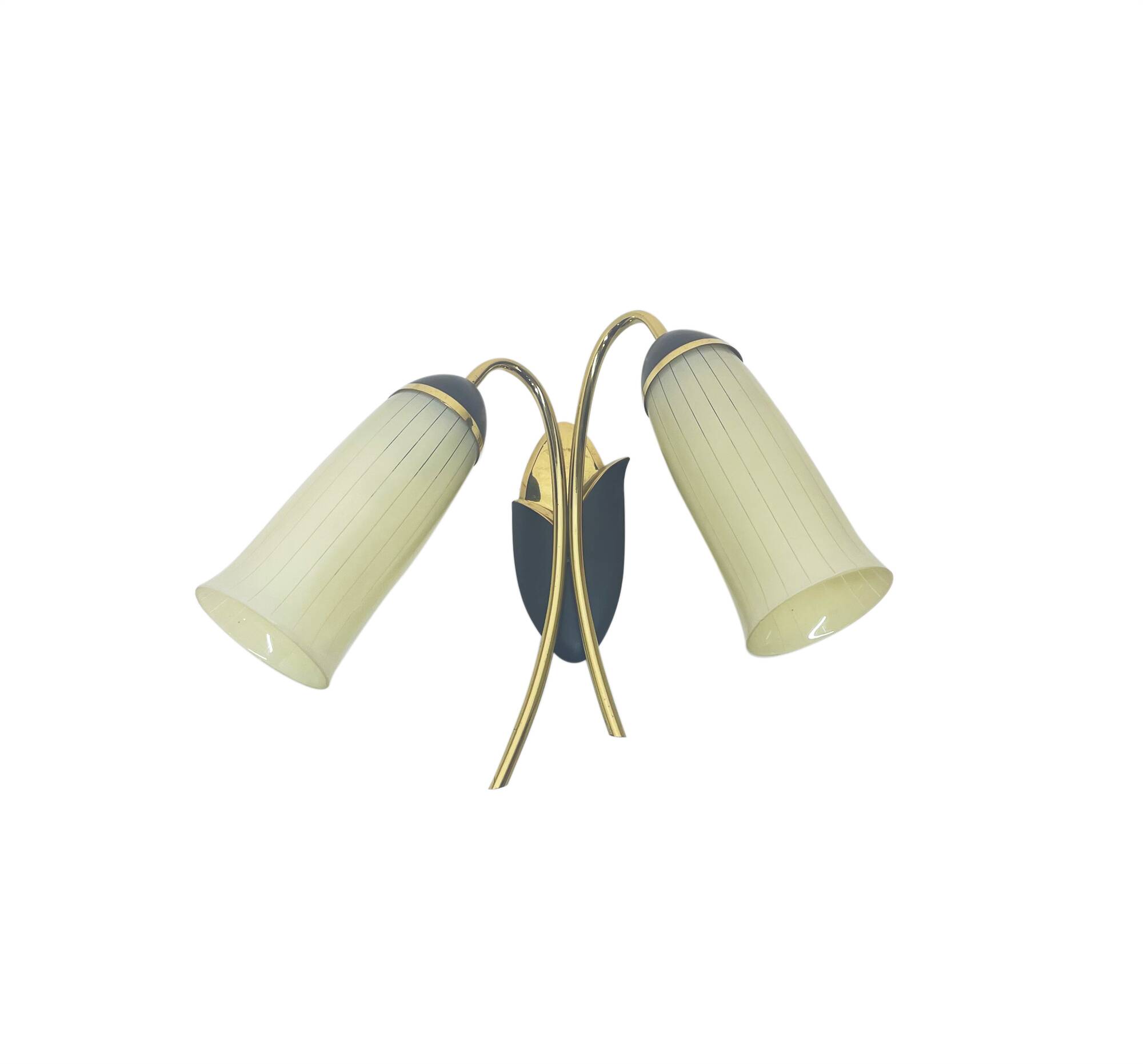 Double wall lamp from the 70s