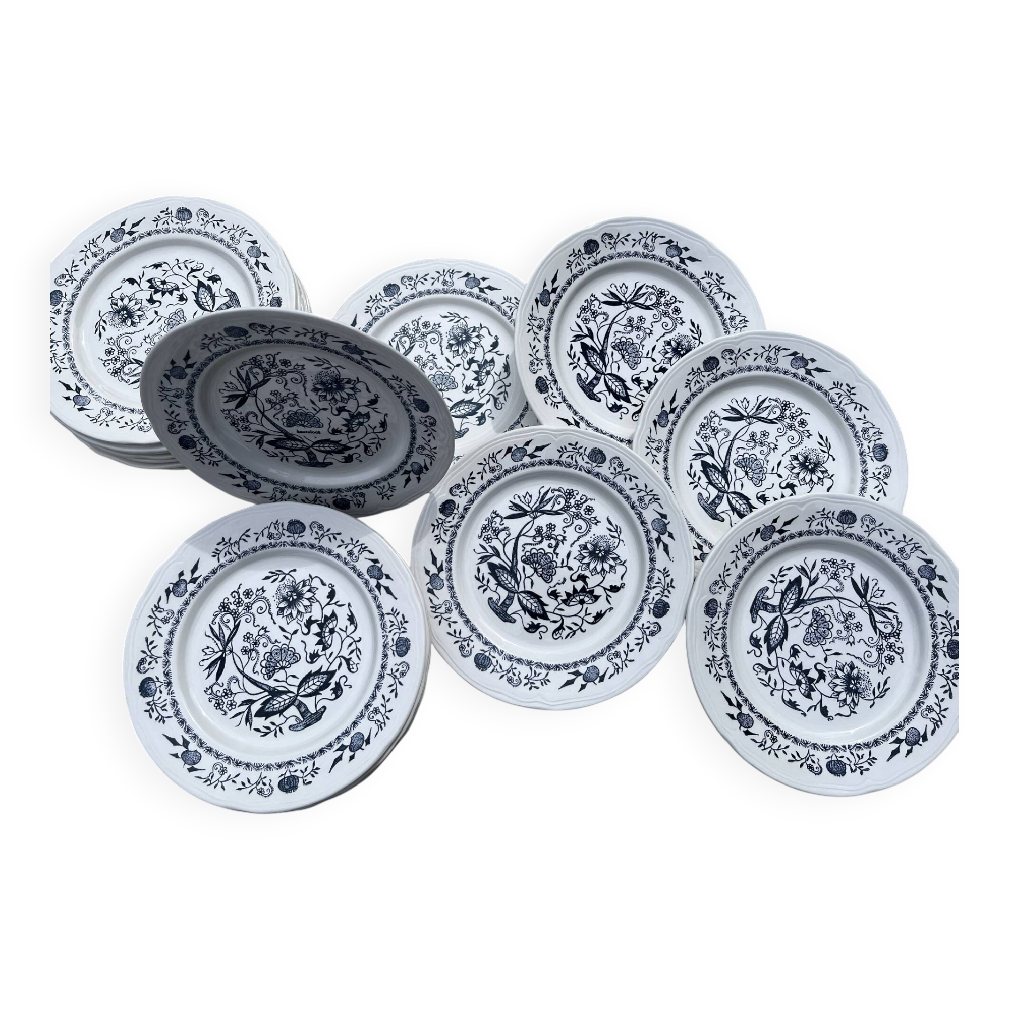 Assiettes plates Kesteloot
