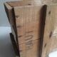Transport case L58xD30,5xH34cm wood storage