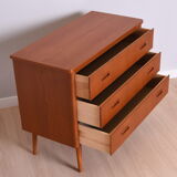 Commode Suède années 1970