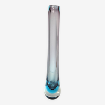 Vase soliflore verre Murano Sommerso