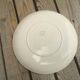 Plate in Faience de Salins Model Deauville Raspberry