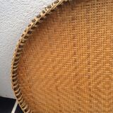 Woven tray vintage