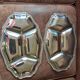 Lot de 2 plats inox  Guy Degrenne