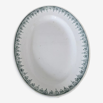 Oval dish saint amand