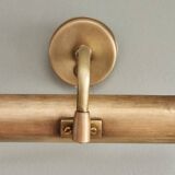 Vintage 80s brass picture light Ikea
