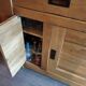 Solid oak sideboard, ideal for farmhouses or country homes, thick wood