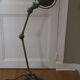 Jielde lamp 2 arms green hammered hammered