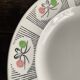 Set of 6 vintage plates Gien France - Model Marie-José