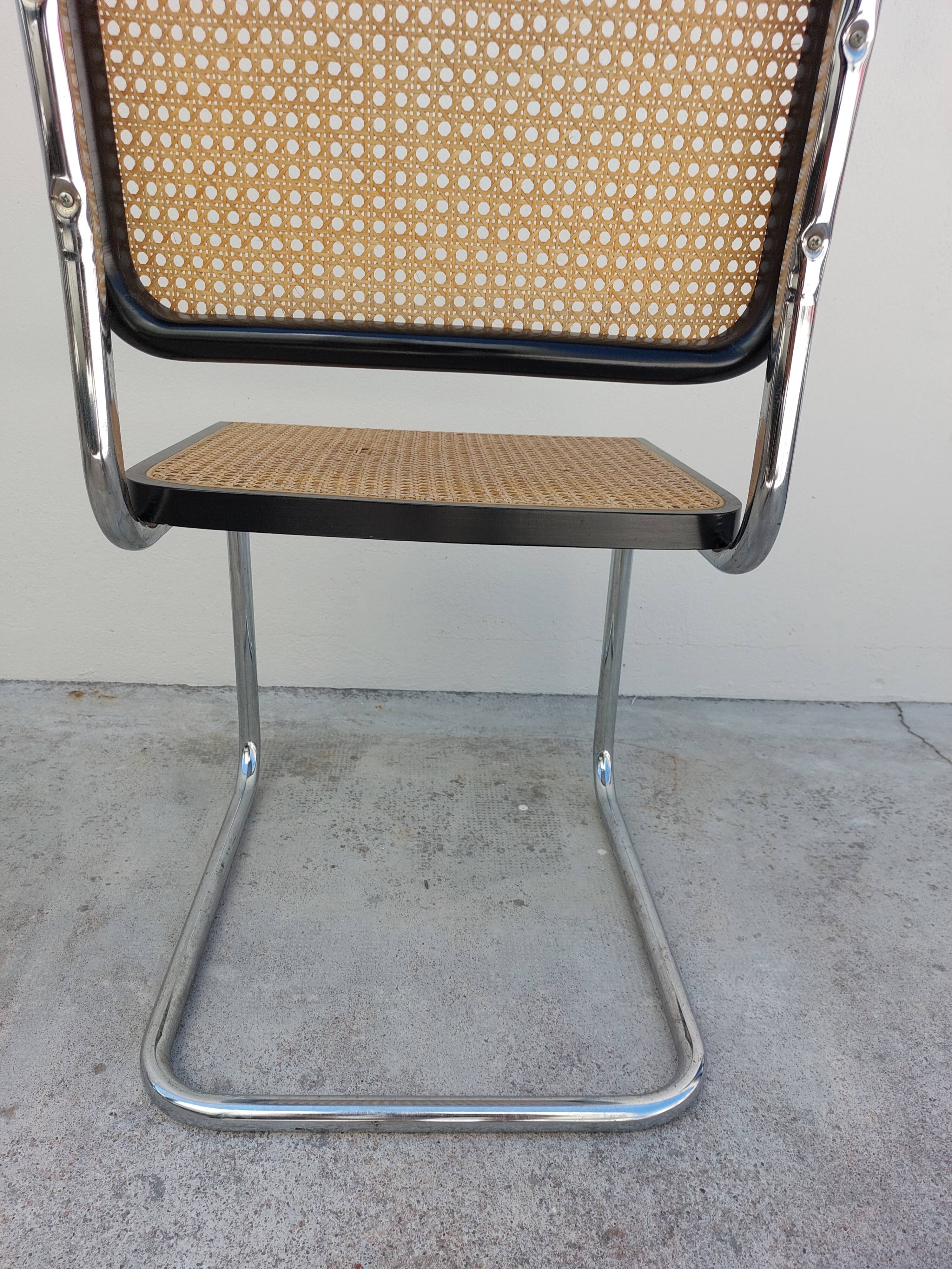 Chair Marcel Breuer B32 signed Italy cesca