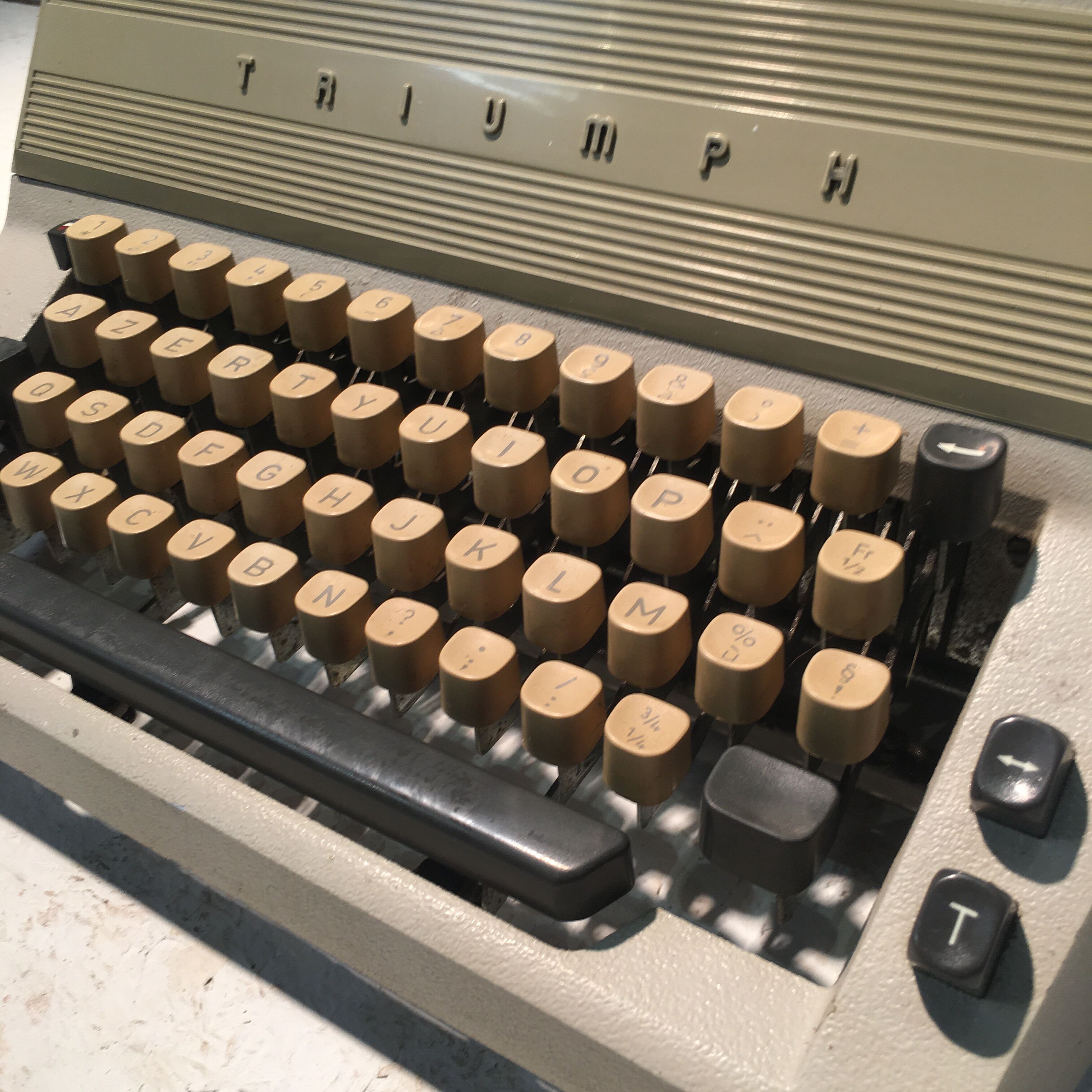 Triumph typewriter