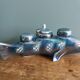 Zoomorphic salt and pepper shaker, porcelain fish