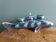Zoomorphic salt and pepper shaker, porcelain fish