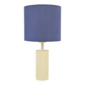 Lampe de table minimaliste du milieu du siècle en métal, années 1970