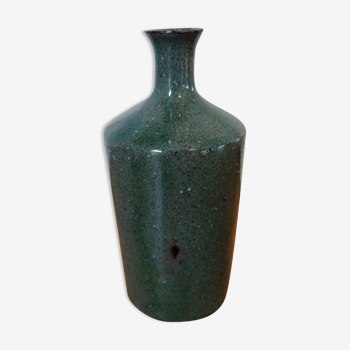 Vase soliflor en grès Gaudry vert
