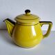 Yellow Art Deco teapot