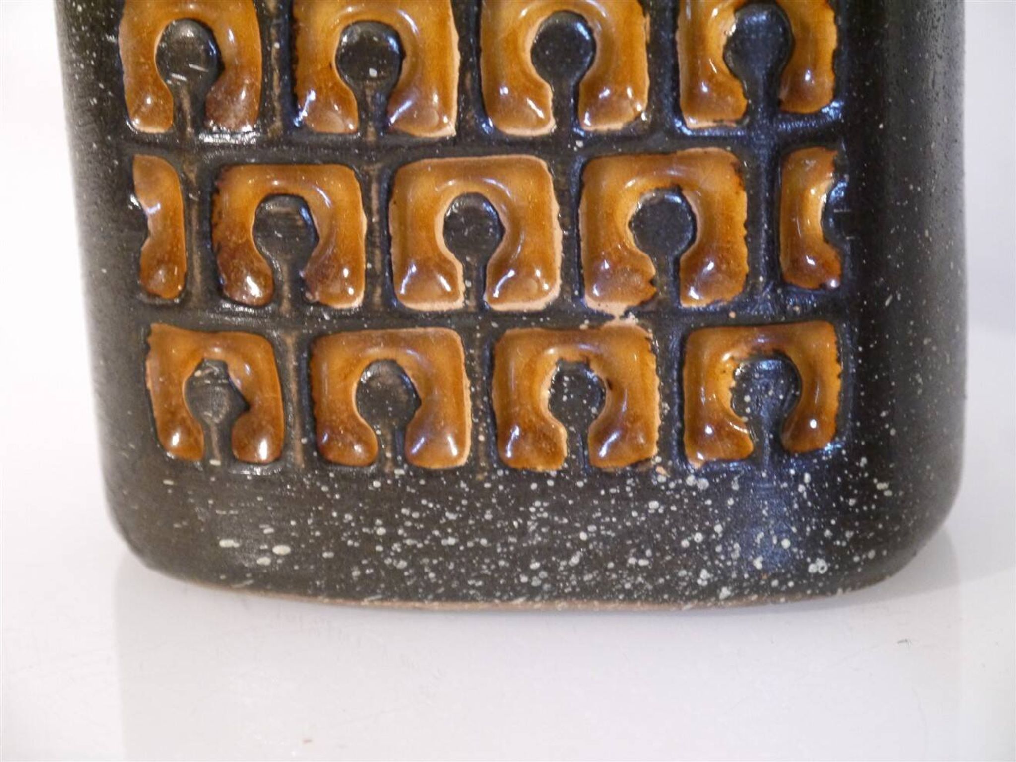 Paire de vases en ceramique west gemany 1970