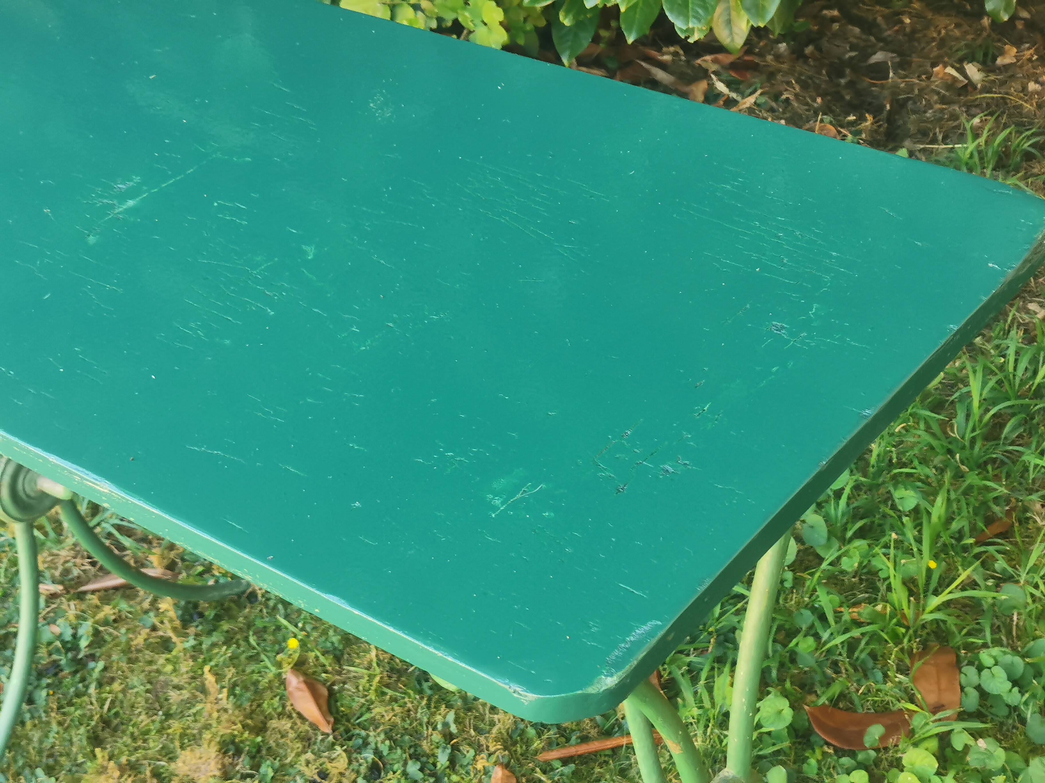 Table de jardin "vintage 50"