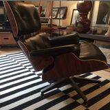Eames armchair and ottoman