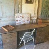 Folding chair "emu" in iron 60s/70s