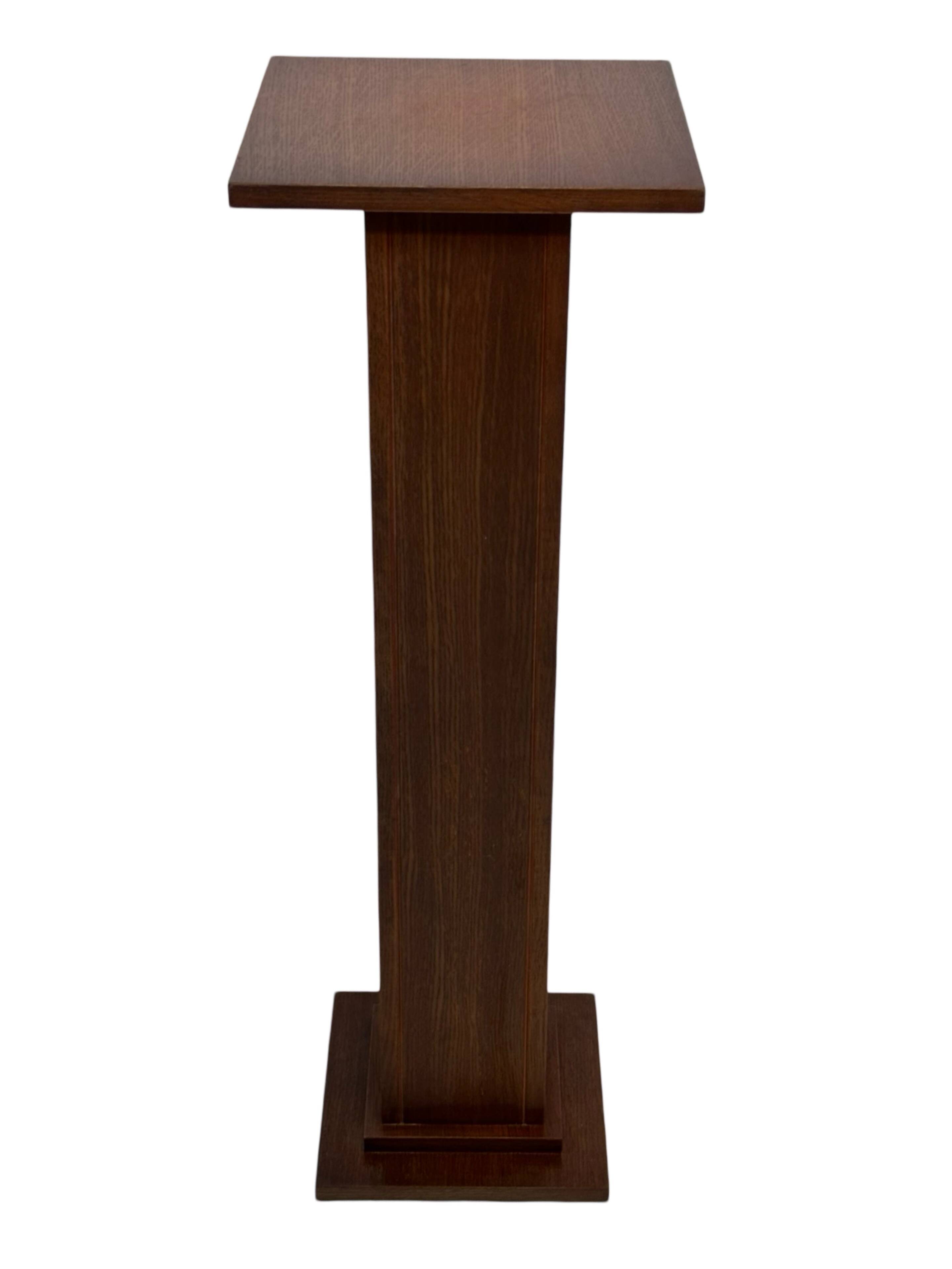 Set of 3 vintage wooden plant stands
