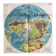 Physical map — Northern Hemisphere | Polar projection