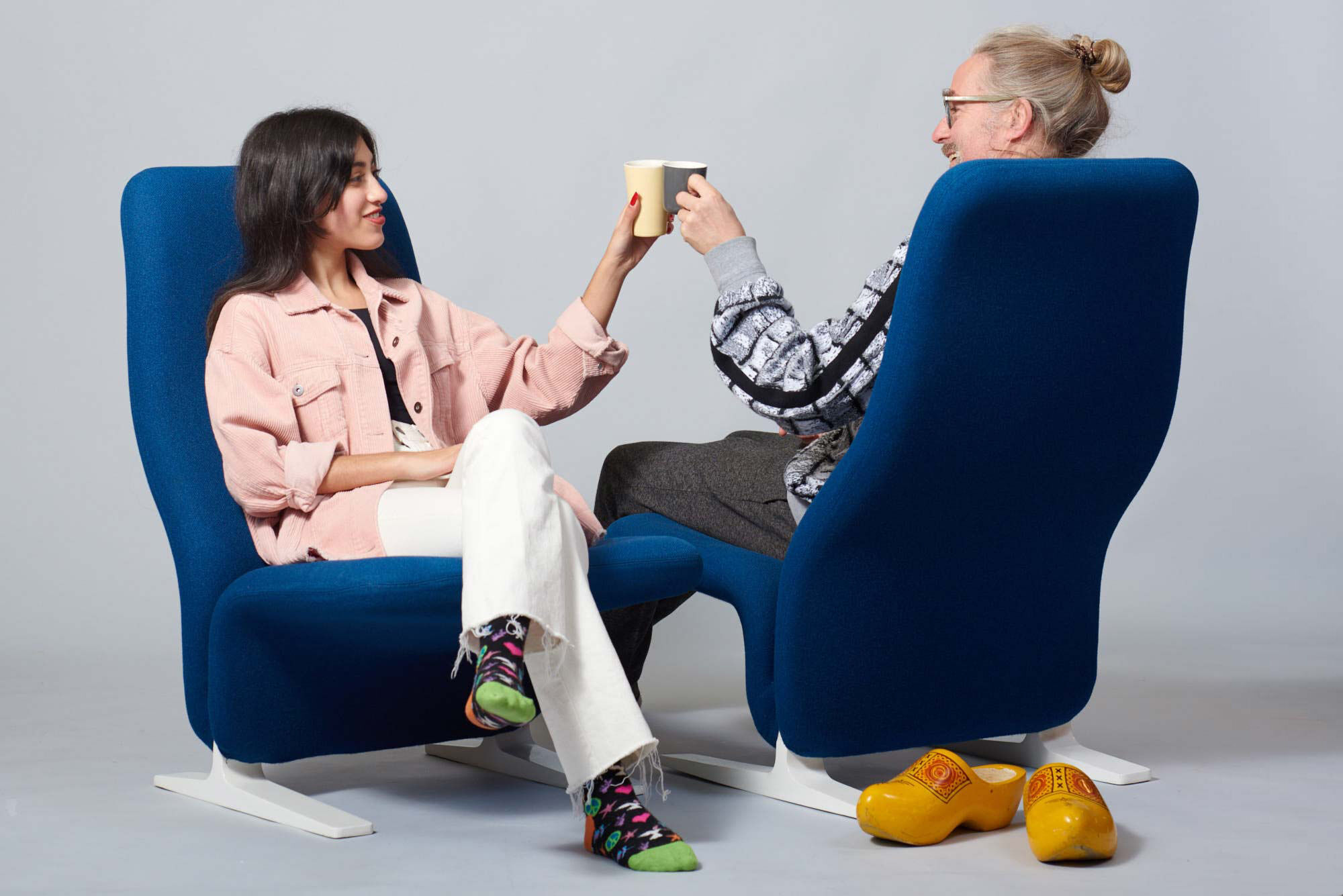 Two Concorde Chairs, Pierre Paulin for Artifort