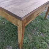 Old oak farm table