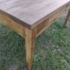 Old oak farmhouse table