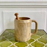 Chope mug en grès