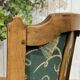 Pair of Louis XVI style armchairs in beech from the 19th century.
