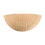 Wicker sconce