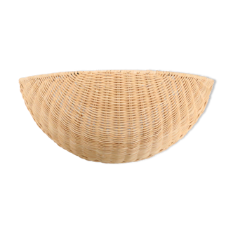 Wicker sconce