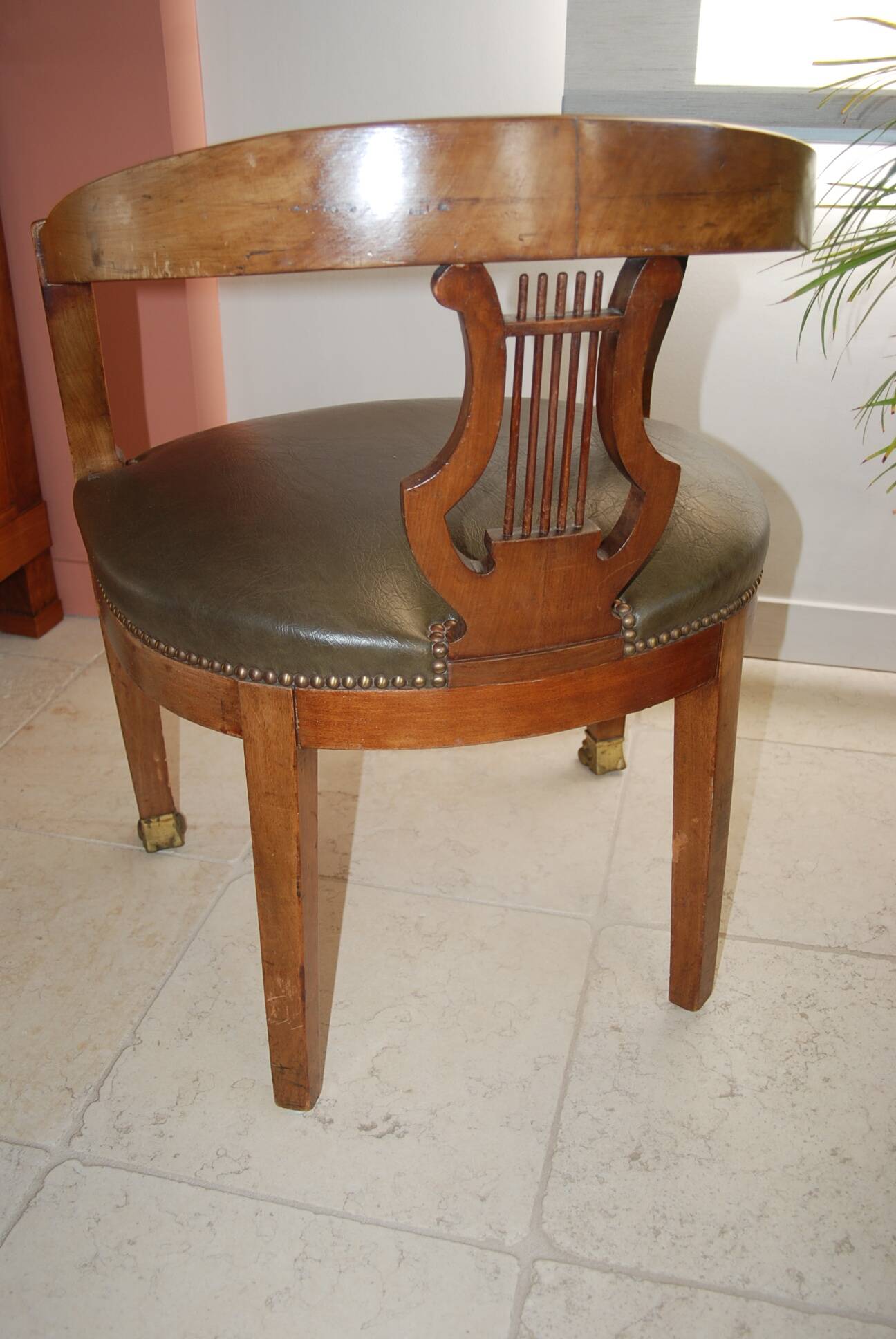 Empire style office armchair "return from Egypt"