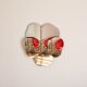 Removable wall mirror, circa 1970 68x76cm