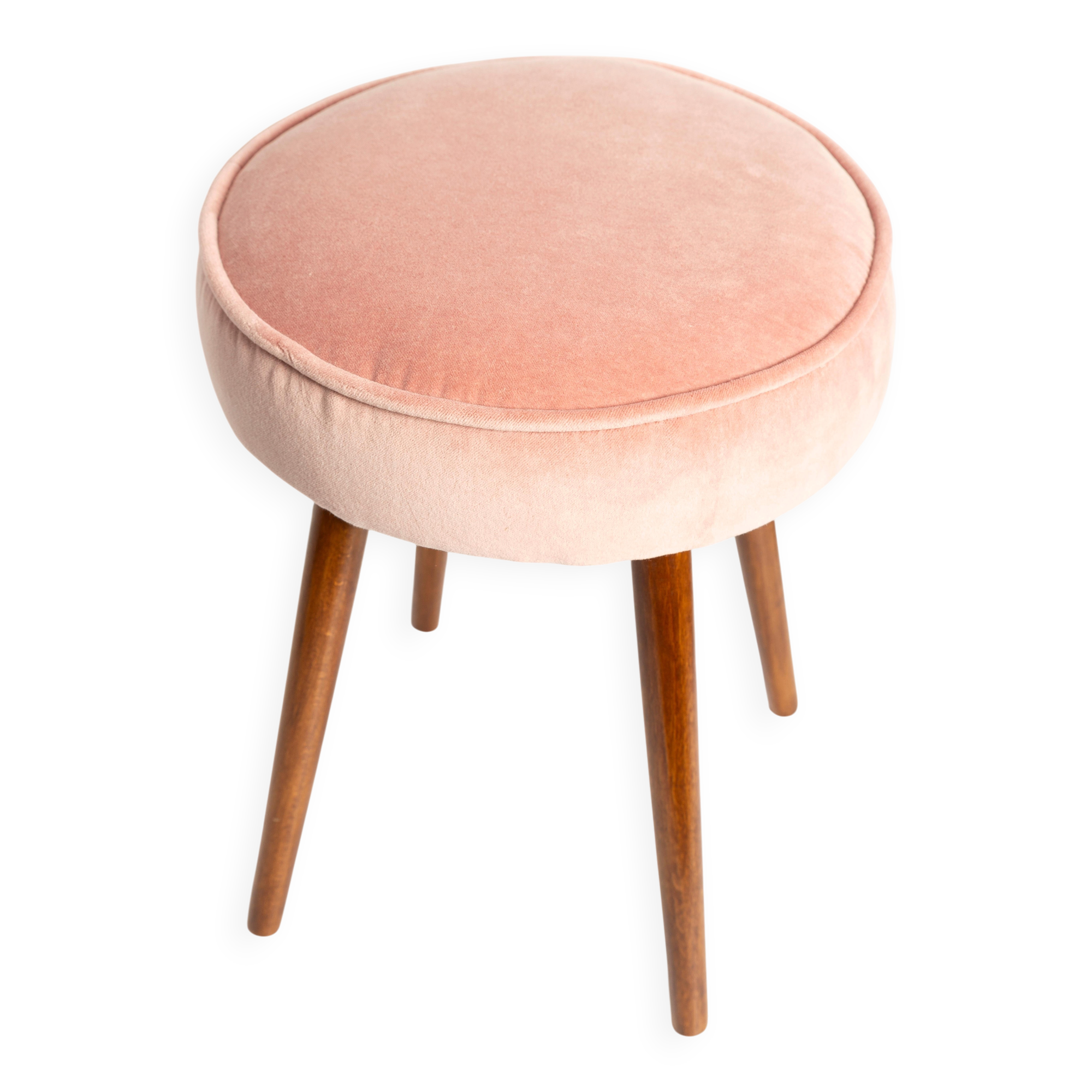 Mid-Century Pink Baby Stool, Europe, 1960s
