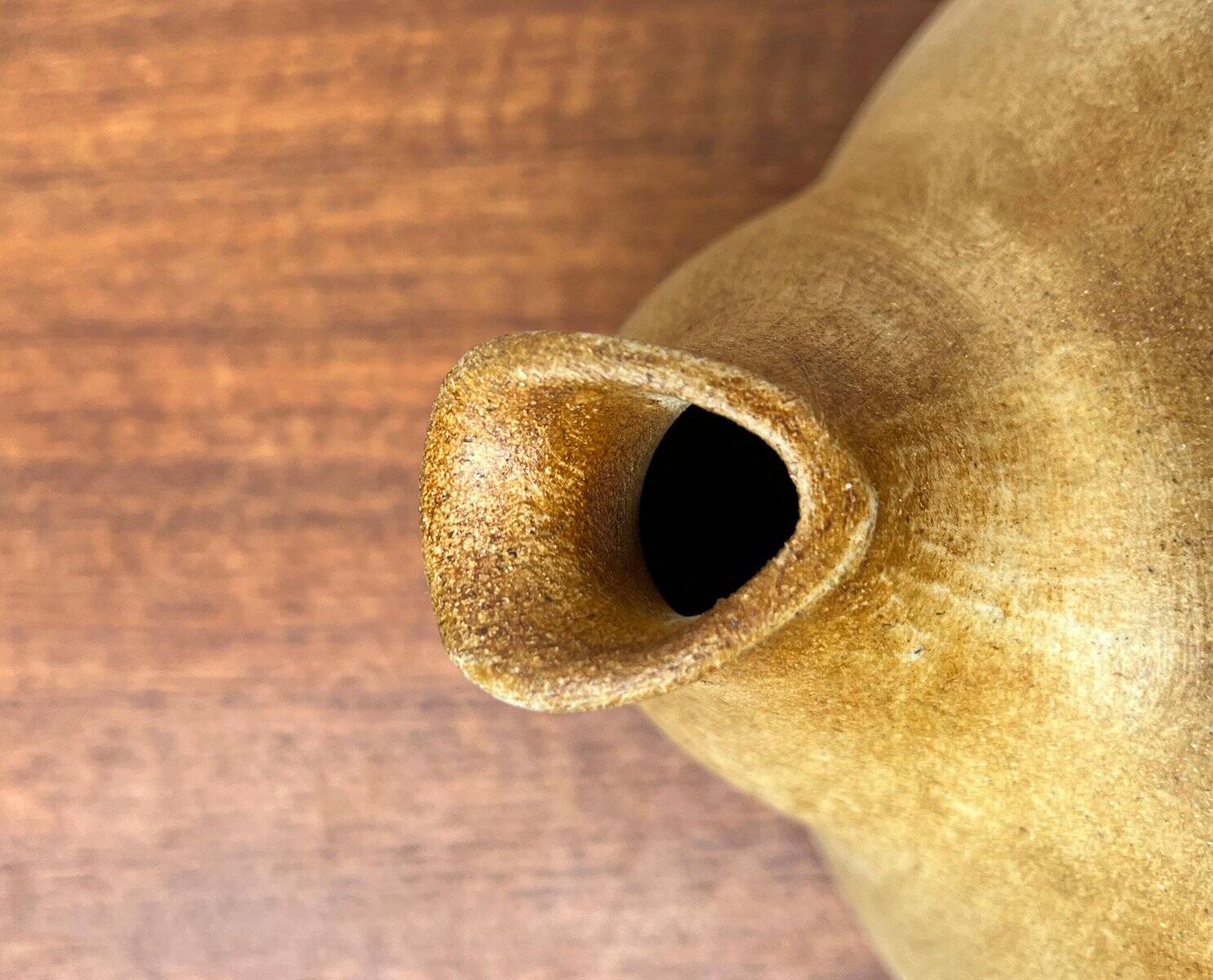 Teapot Studio Denmark Large Mid-Century by Herman A. Kähler for Kähler, 1960s