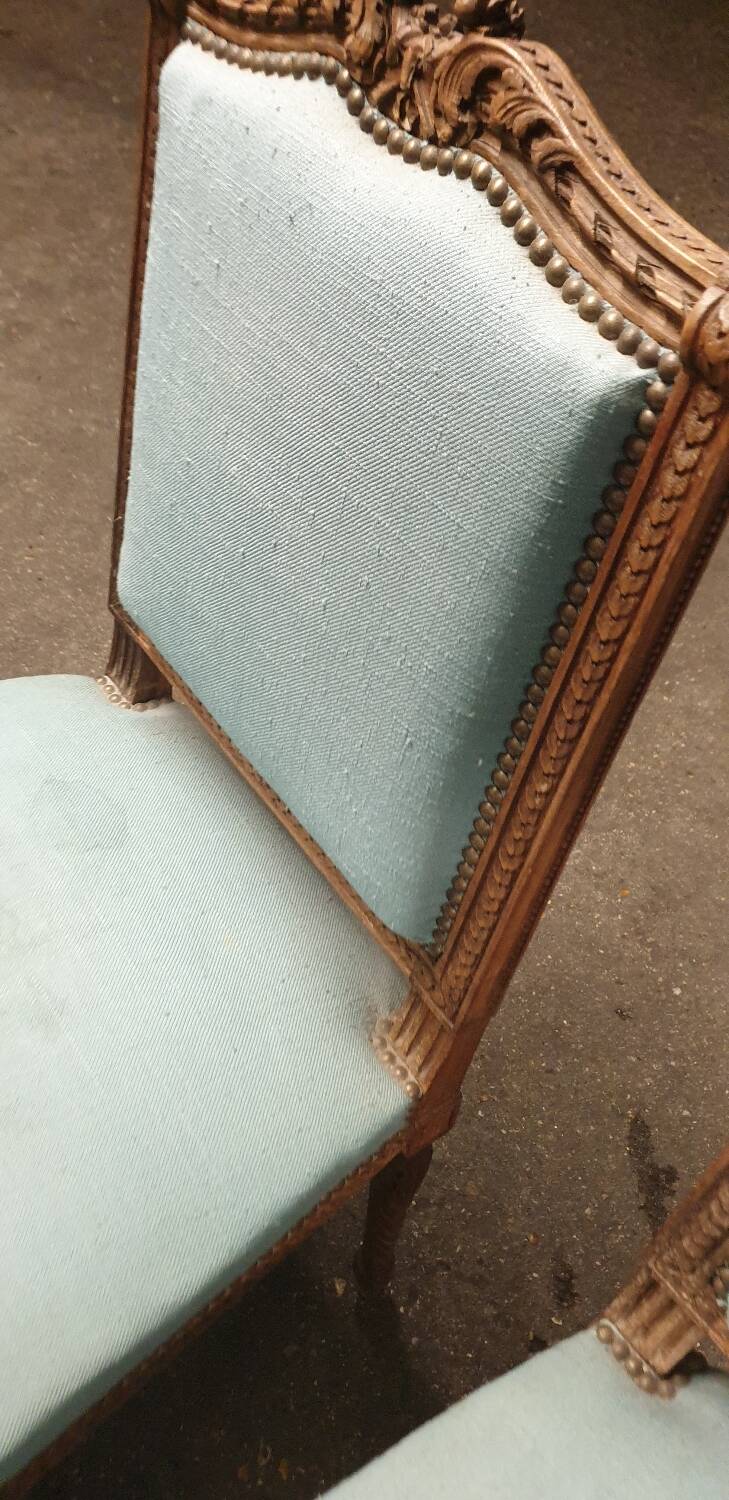 2 Louis xvi chairs